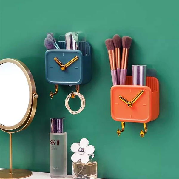 Clock Style Mobile And Multi Purpose Holder Clock Style Mobile And Multi Purpose Holder